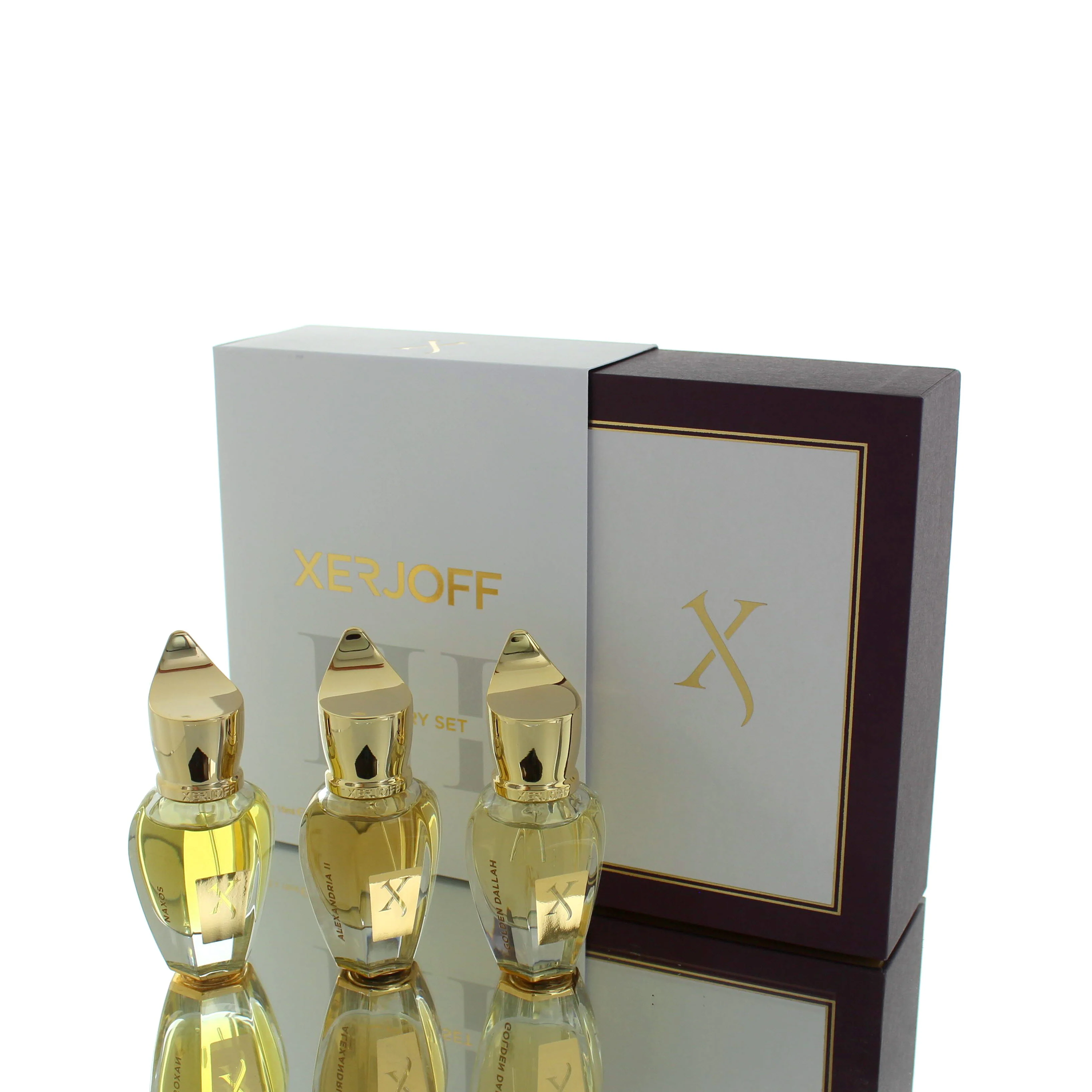 Trio Set  - Xerjoff Naxos, Alexandria II, Golden Dallah For Man/Woman